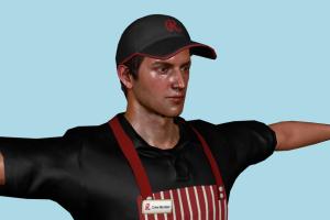 Service Man Service Man, service, man, male, people, human, character